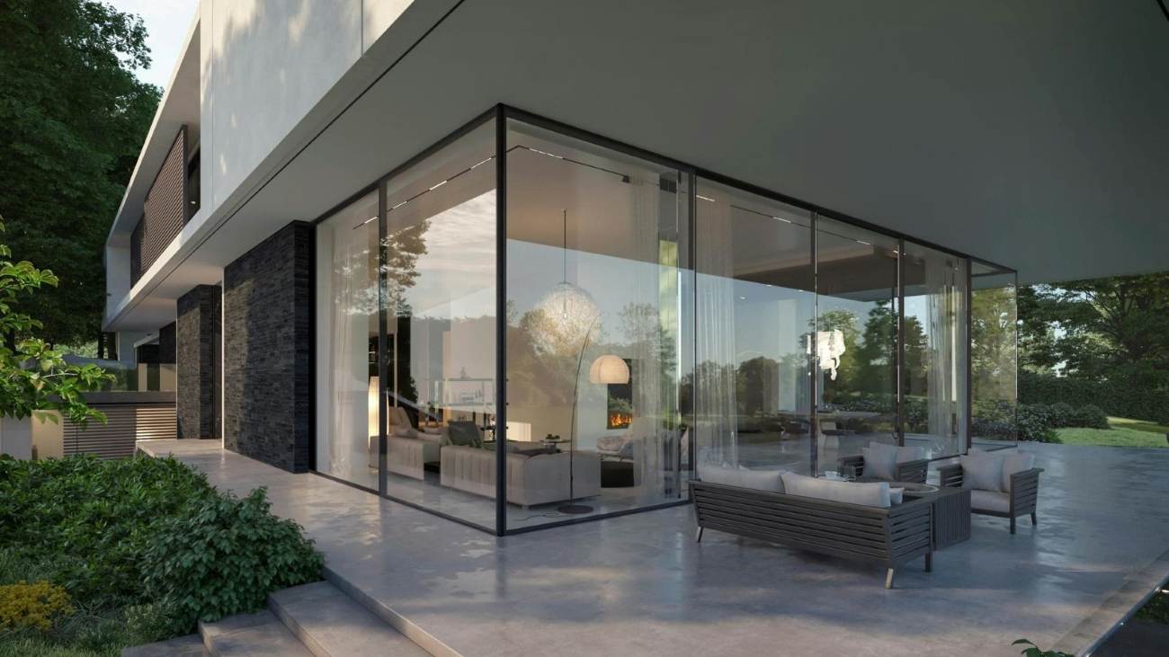 Clean, professionally finished interior wall and ceiling