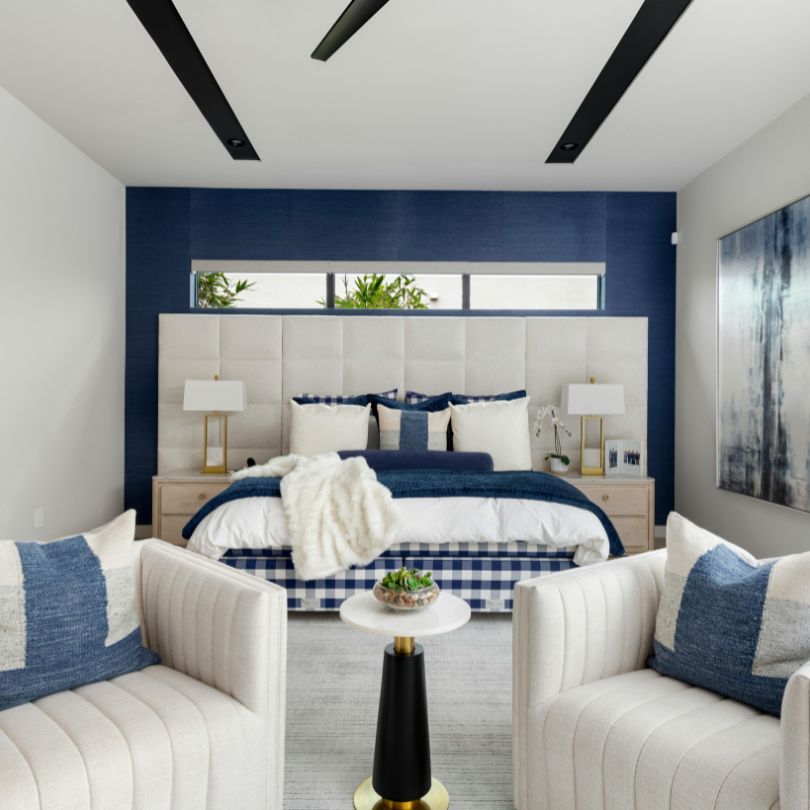 Feature wall rendered and colour matched