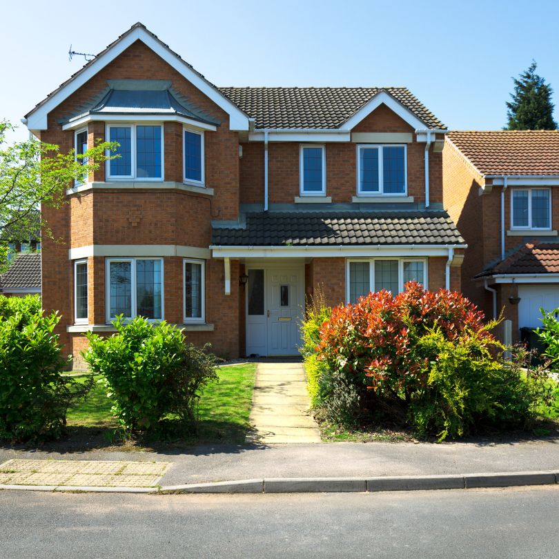 Local plasterer finishing a living room wall