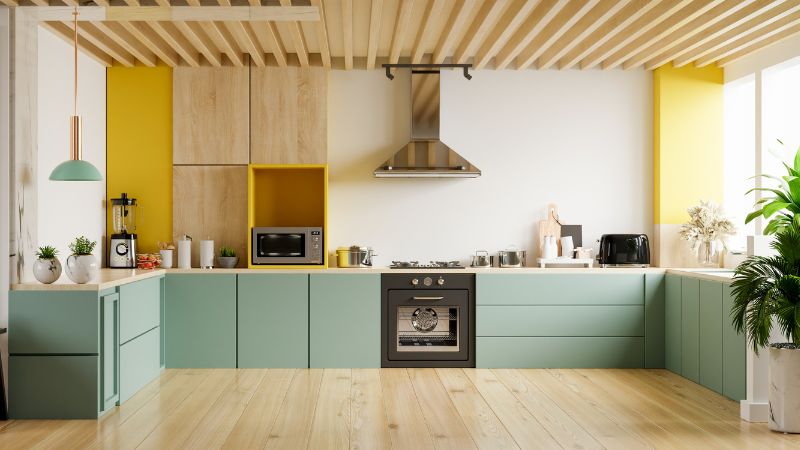 Living room re-skim with smooth finish