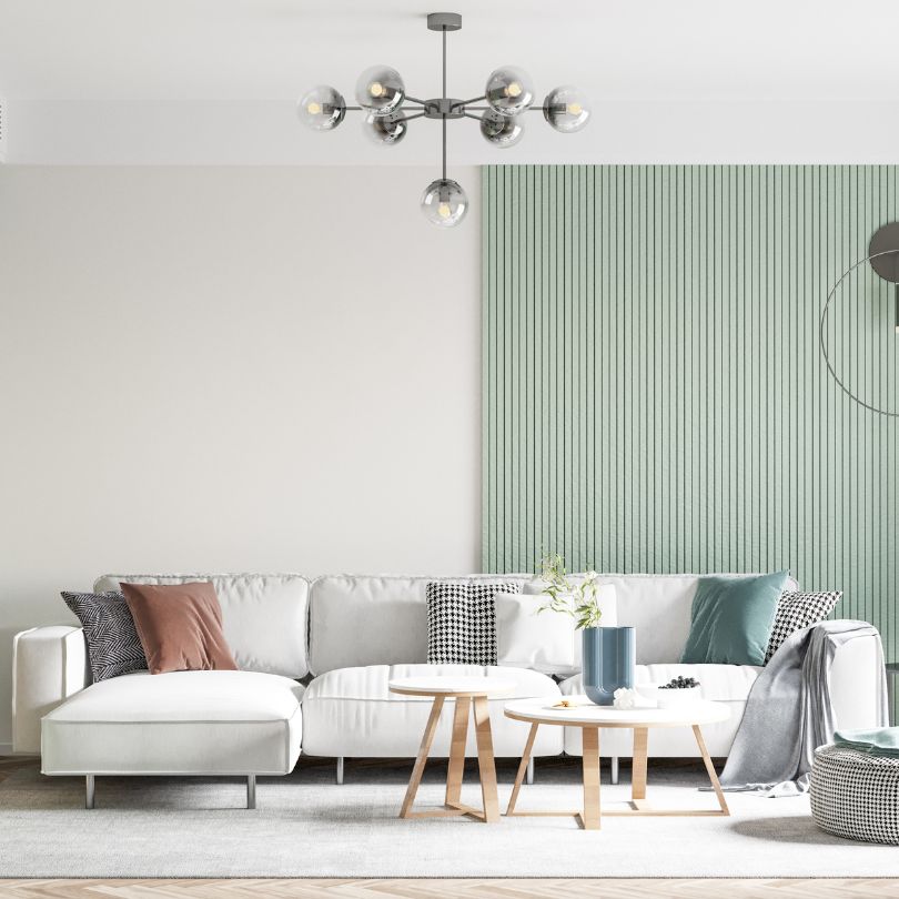 Decorative plaster finish samples and colour cards